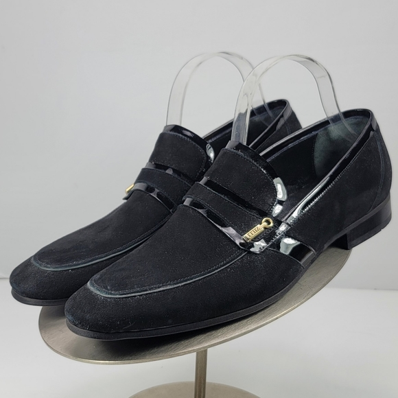👞👞👞Zilli Elegant Velvet Slip-On Loafers - A Must Have - Picture 2 of 9